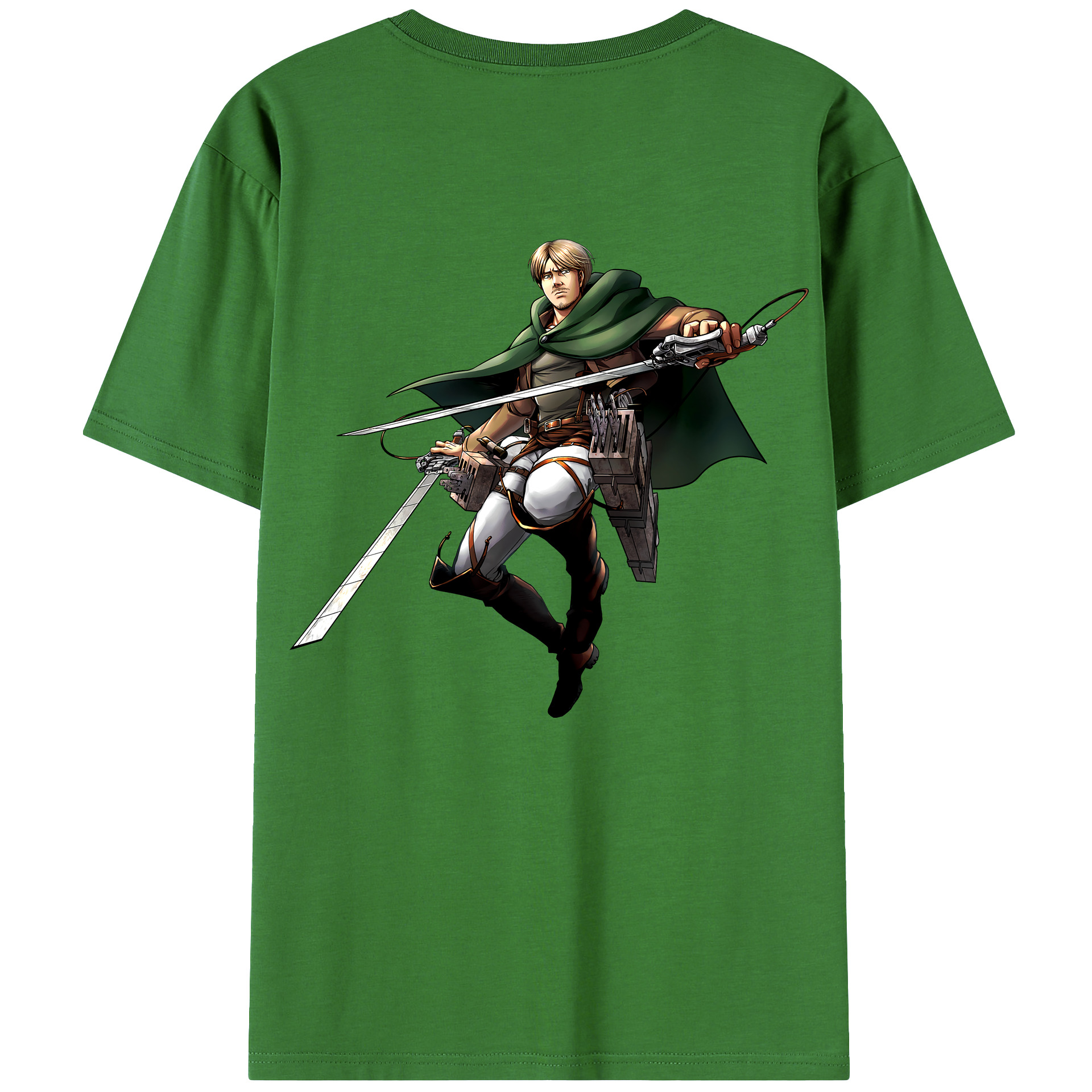 （画像用） 進撃の巨人 Attack on Titan レディース半袖Tシャツ(バックプリント)